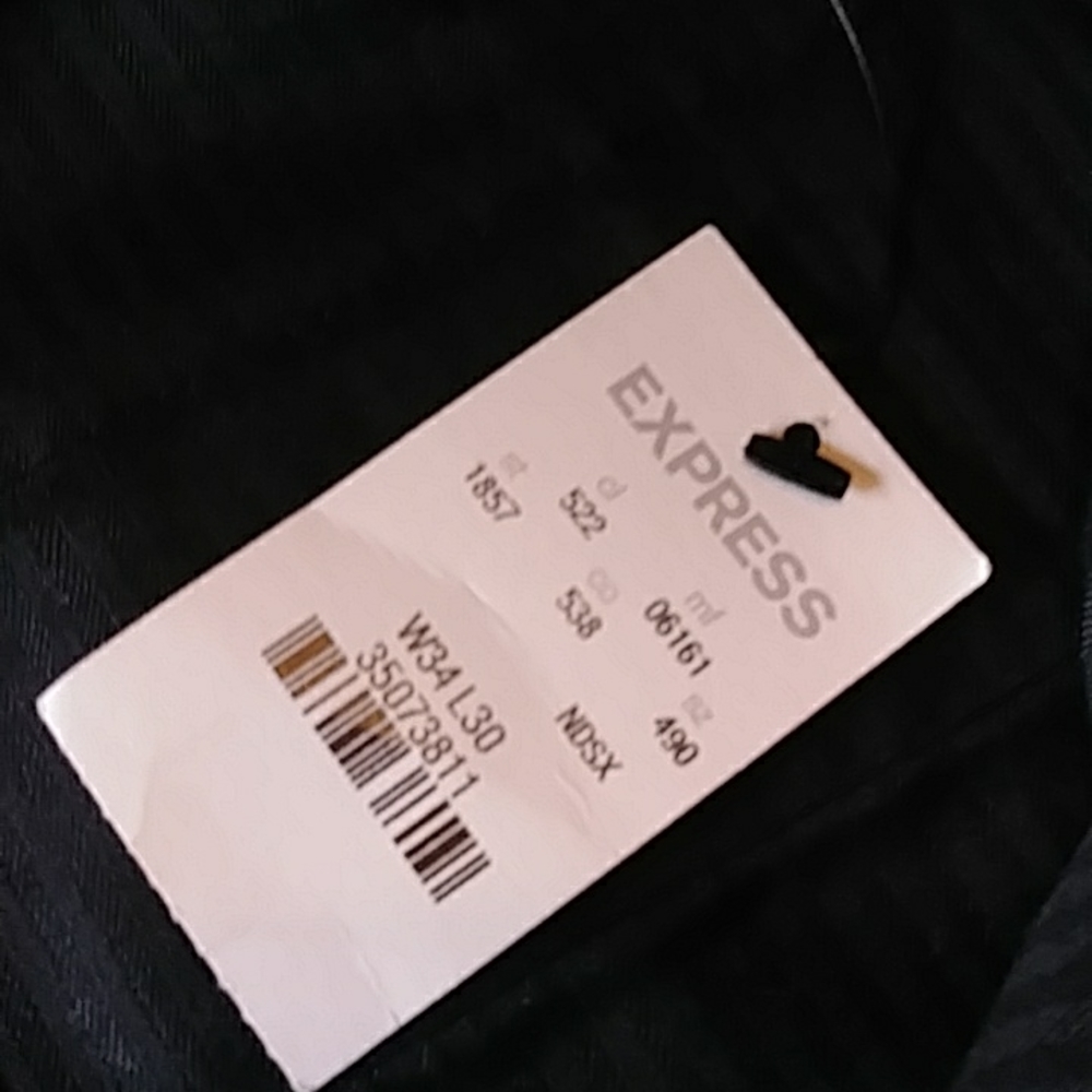 Express producer mens corduroy pants 34x30 dark brown - Picture 4 of 5